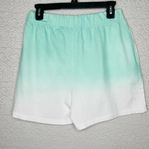 Vero Moda Women’s Green Ombre "Betty" Sweat Shorts Size M High Rise - Picture 3 of 12